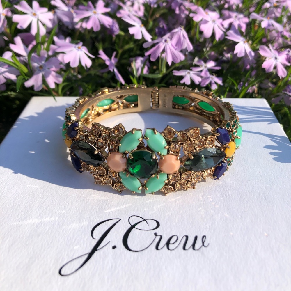 NWOT J. Crew Crystal Marquis Bracelet